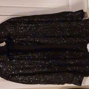 Black Sequin Jacket